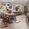 a art room with tables and chairs