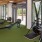 a gym with exercise equipment