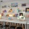 a art room with tables and chairs